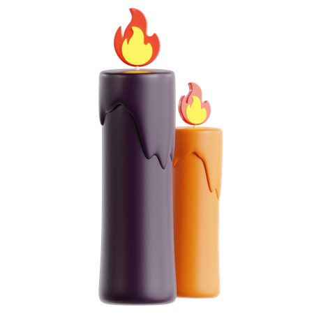 Velas  3D Icon