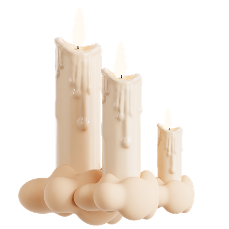 Velas  3D Icon