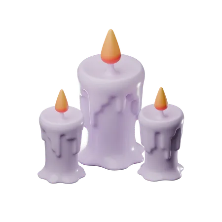 Velas  3D Icon