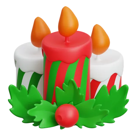 Velas  3D Icon