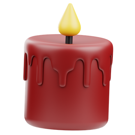Velas  3D Icon