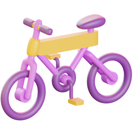 Vélo  3D Icon