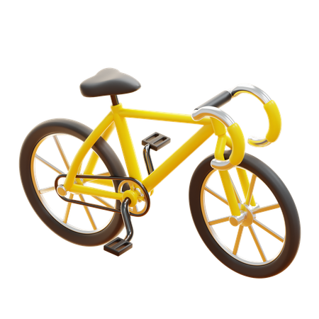 Vélo  3D Icon