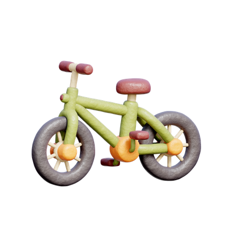 Vélo  3D Icon