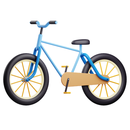 Vélo  3D Icon