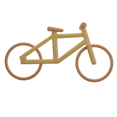 Vélo  3D Illustration