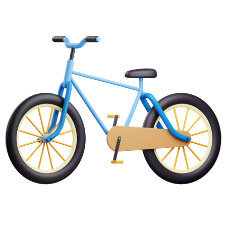 Vélo  3D Icon