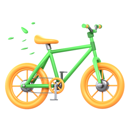 Vélo renouvelable  3D Icon