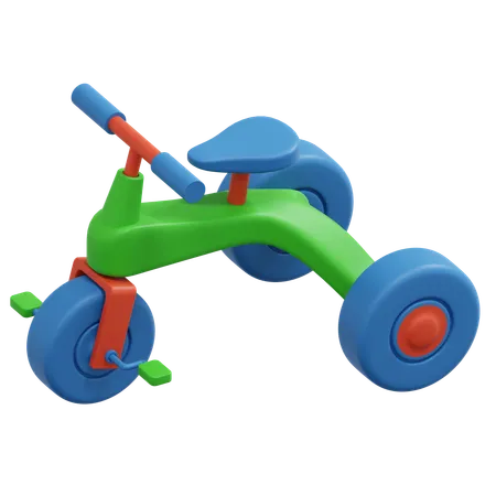 Vélo tricycle  3D Icon