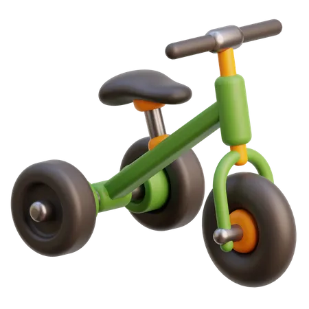 Vélo tricycle  3D Icon