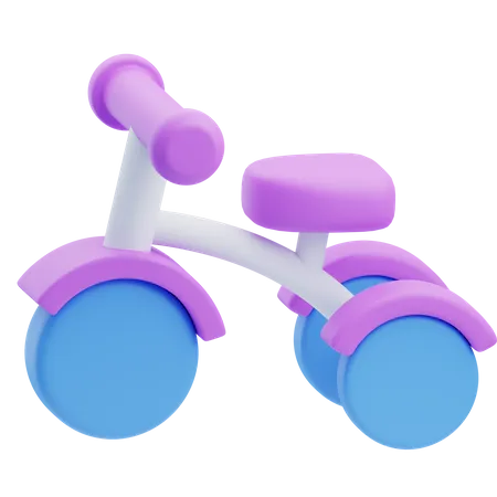 Vélo tricycle  3D Icon