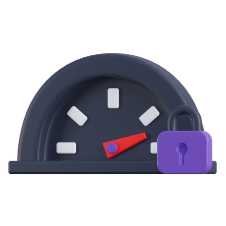 Velocidad de la red  3D Icon