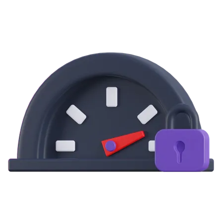 Velocidad de la red  3D Icon