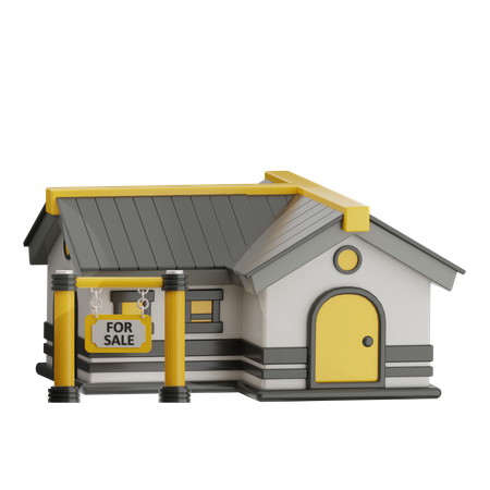 Casa à venda  3D Icon