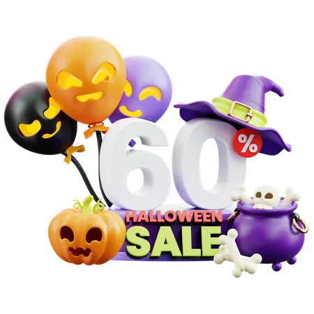 Liquidação de Halloween  3D Icon