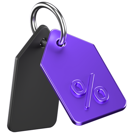 Etiqueta de venda  3D Icon