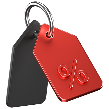 Etiqueta de venda  3D Icon