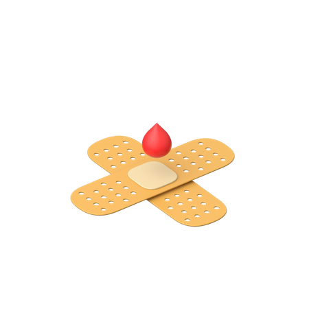 Vendaje  3D Icon