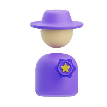 Vendeur  3D Icon