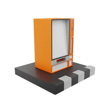 Vending Machine  3D Illustration