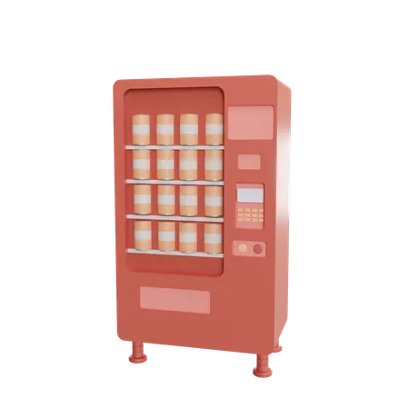 Vending Machine 3D Illustration