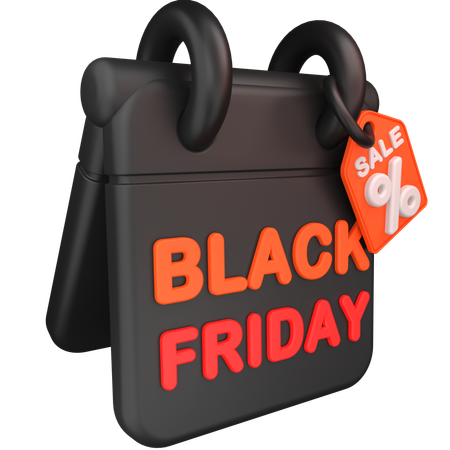 Vendredi noir  3D Icon