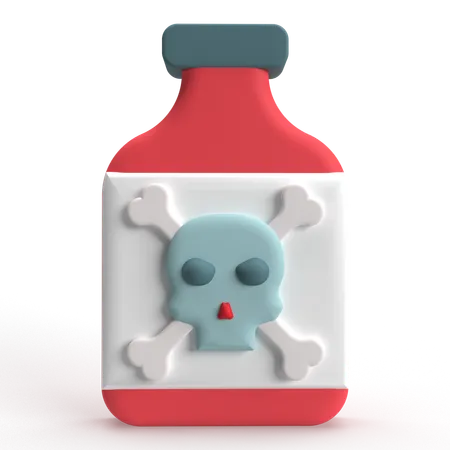 Tóxico  3D Icon