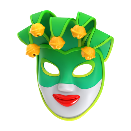 Venetian Mask  3D Icon