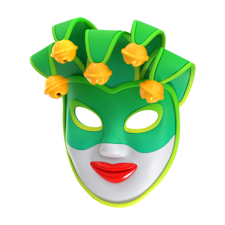 Venetian Mask  3D Icon