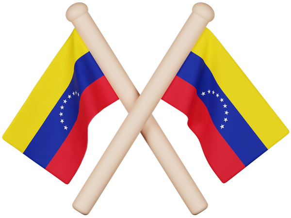 Venezuela Flag  3D Icon