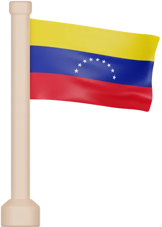 Venezuela Flag 3D Icon