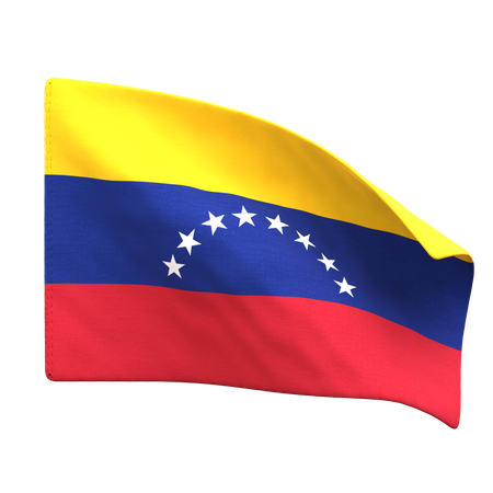 Venezuela Flag  3D Icon