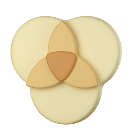 Venn Diagram  3D Icon