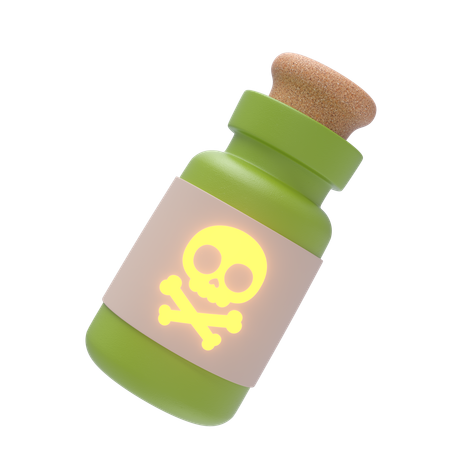 Venom Bottle  3D Icon