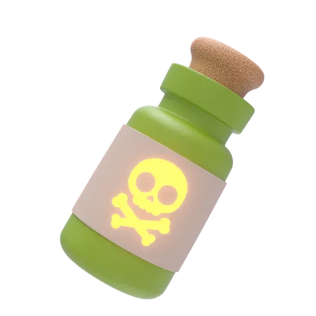 Venom Bottle  3D Icon