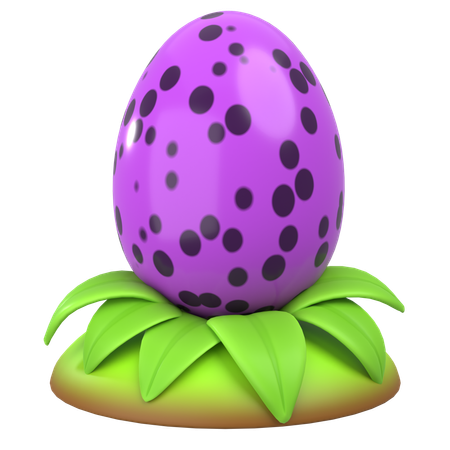 Venom Dragon Egg  3D Icon