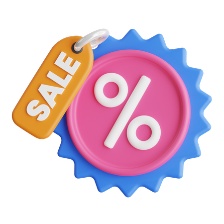Venta  3D Icon