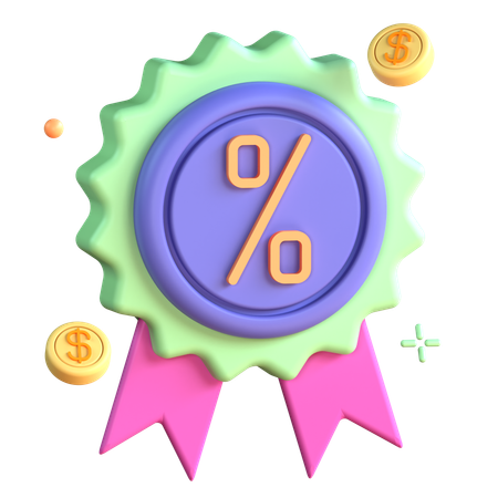 Venta  3D Icon
