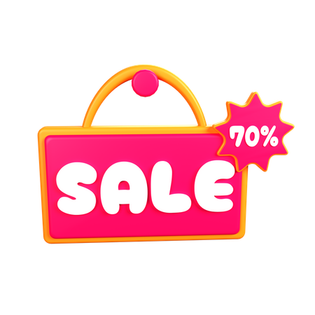 Venta 70%  3D Icon