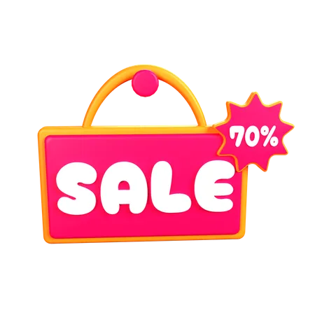 Venta 70%  3D Icon