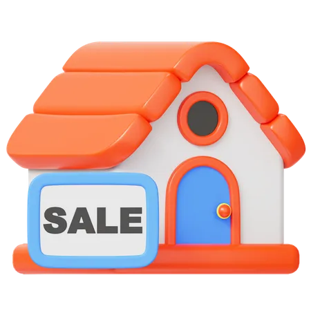 Venta casa  3D Icon