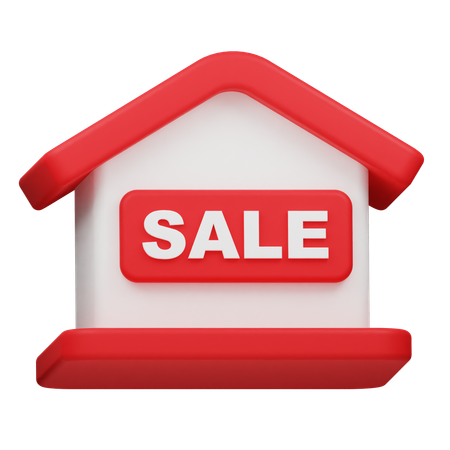 Venta casa  3D Icon