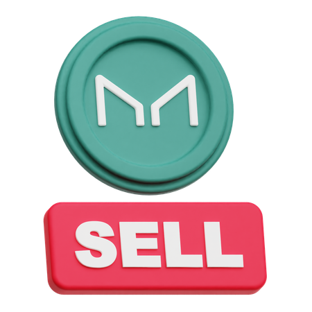 Venta de monedas de fabricante  3D Icon