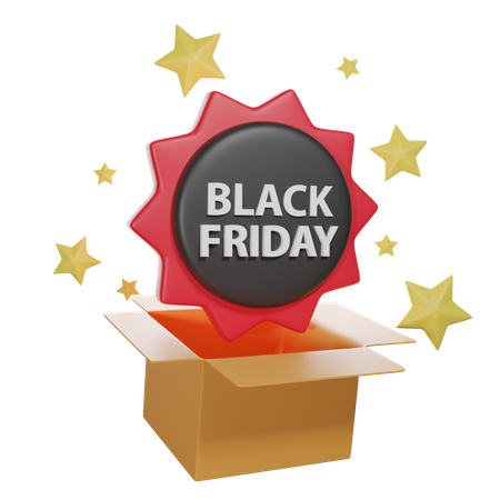 Oferta de viernes negro  3D Icon