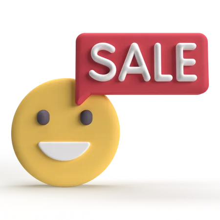 Emoji de venta  3D Icon