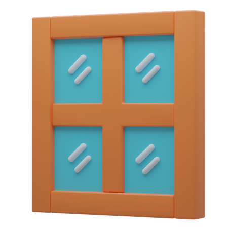 Ventana  3D Icon