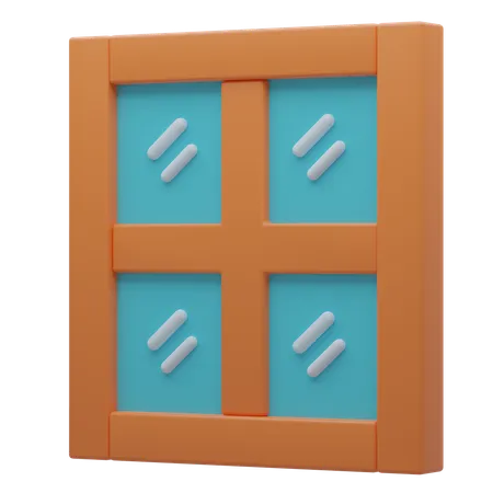 Ventana  3D Icon