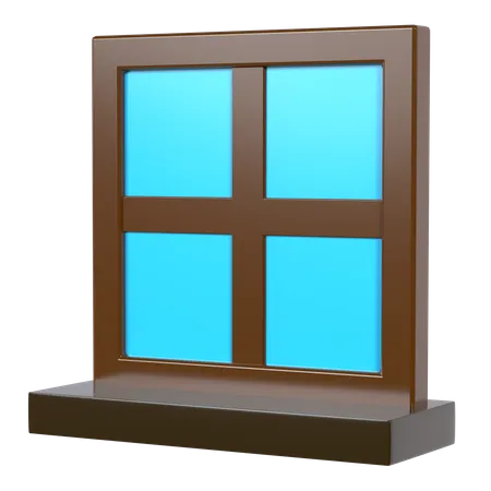 Ventana  3D Illustration