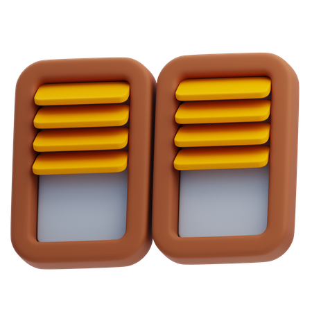 Ventana  3D Icon