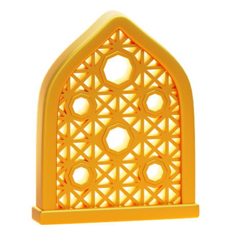 VENTANA ÁRABE  3D Icon